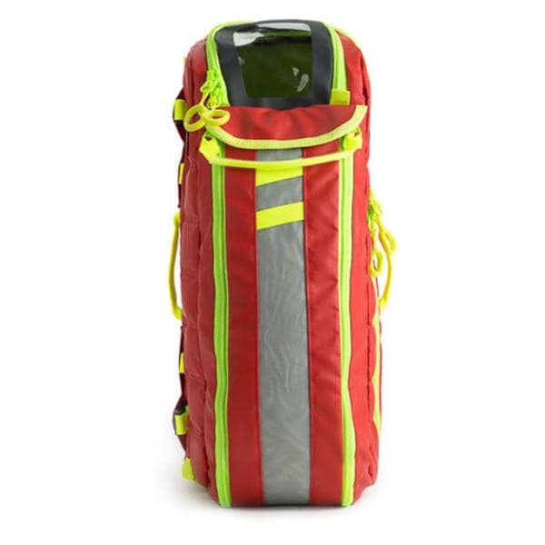 G3 Tidal Volume Emergency Oxygen Bag 22x8x10" Rd/Ylw Zpr Ld Hndls/Pd Shldr Strp