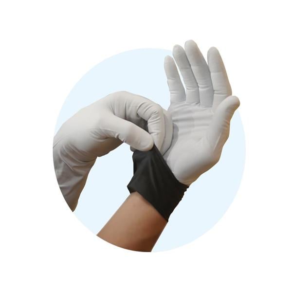 MICROFLEX APEXPro Nitrile Exam Gloves 3XL Extended Wt Exterior / Blk Interior NS