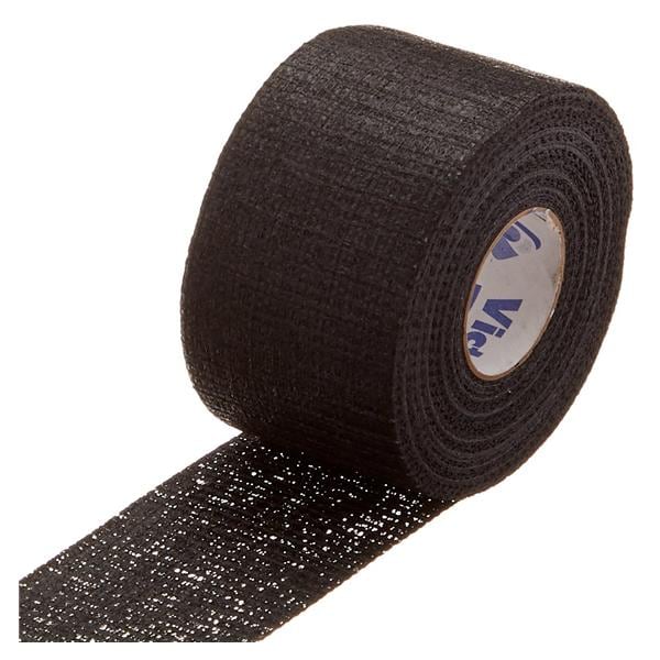 Victory Athletic Tape Synthetic Fiber 1"x15yd Black 48/Ca