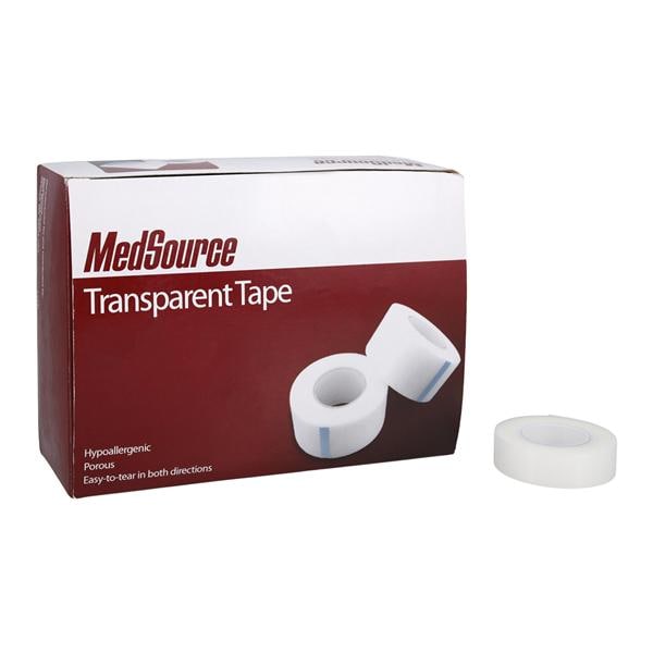 Micropore Medical Tape Plastic .5"x10yd Transparent Non-Sterile 24/Bx