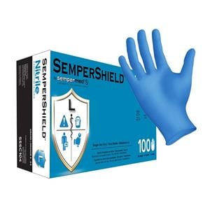 Nitrile Exam Gloves X-Large Blue Non-Sterile