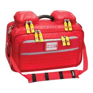 Meret Omni Pro BLS/ALS Bag 15x22x9.5" Red SolidGrip Main Handle