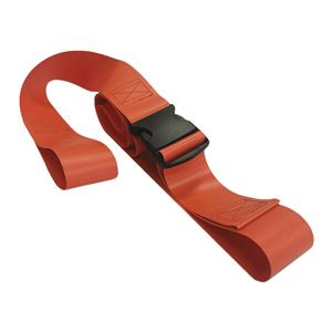 Restraint Strap Vinyl 2 Piece Plastic Buckle, Loop Lock Ends Ea