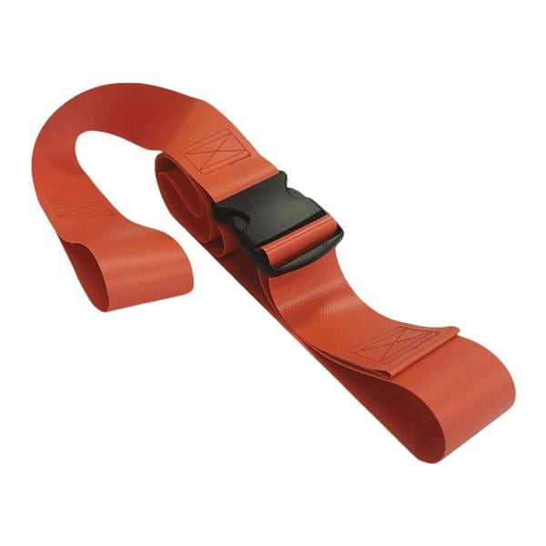 Restraint Strap Vinyl 2 Piece Plastic Buckle, Loop Lock Ends Ea