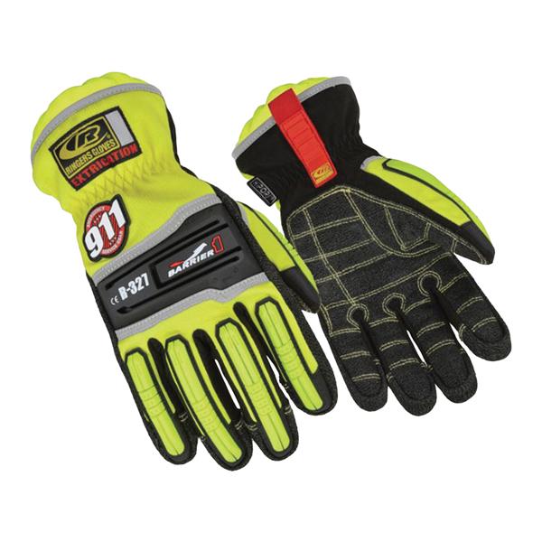 Ringers Kevlar / Flexible Thermoplastic Rubber Extrication Gloves 2XL Ylw/Blk