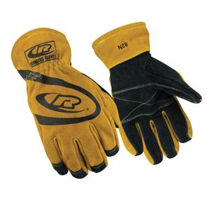 Ringers Leather / Kevlar Flame Resistance Structural Gloves XXX Lrg Ylw/Blk