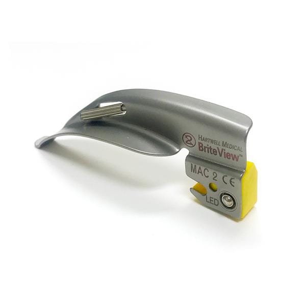 Briteview Laryngoscope Blade Macintosh #2 LED