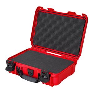 Model 909 Waterproof Case 12.6x9x4.4" Red Latch Closure Sft Grp/Ergo Hndl