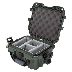 Model 905 Waterproof Case 12.5x10.1x6" Olive Latch Closure Sft Grp/Ergo Hndl