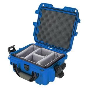 Model 905 Waterproof Case 12.5x10.1x6" Blue Latch Closure Sft Grp/Hndl