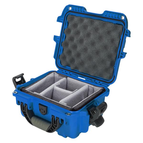 Model 905 Waterproof Case 12.5x10.1x6" Blue Latch Closure Sft Grp/Hndl