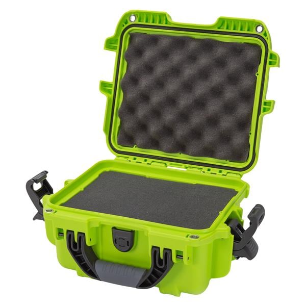 Model 905 Waterproof Case 12.5x10.1x6" Lime Latch Closure Sft Grp/Hndl