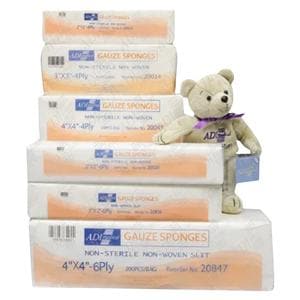 ADI Medical Rayon/Polyester Gauze Sponge 2x2" Non-Sterile Non-Woven