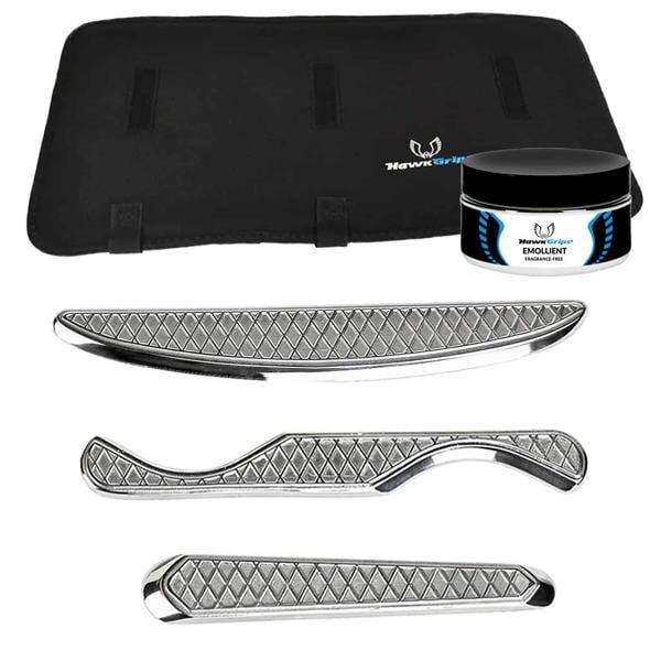 HawkGrips Introductory Set Stainless Steel Ea