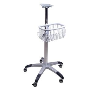 Patient Monitor Roll Stand Wheels/Locking Universal Slide Mount Ea