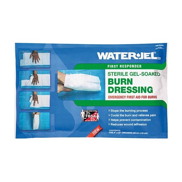 Water-Jel Gel-Soaked Burn Dressing 8x22" Sterile 20/Case