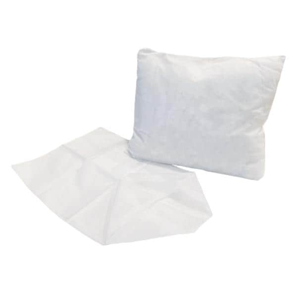 Patient Pillowcase 17x22" Non Woven White Disposable 100/Ca