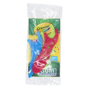 GUM Crayola Flosser Kids Grape Assorted 48Pk/Bx