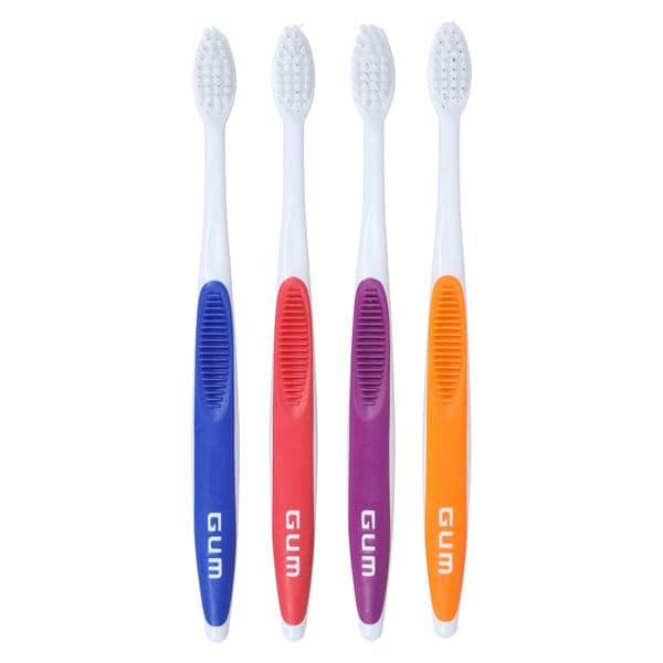 GUM Dome Trim Sensitive Toothbrush Compact Soft 12/Bx