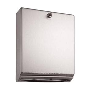 Classic Series Paper Towel Dispenser Satin Finish Stainless Steel Ea