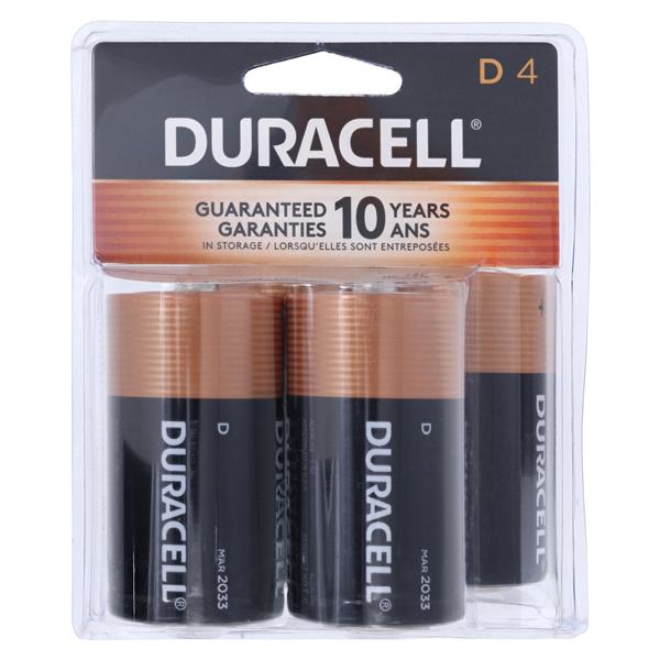 Duracell Size D Battery 4/Pk