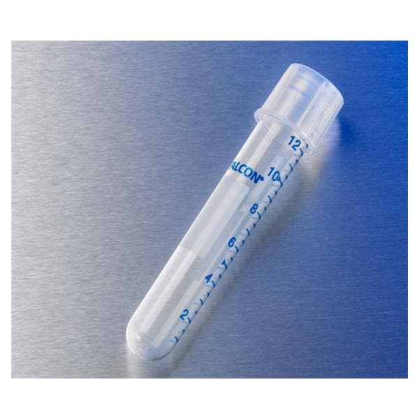 Falcon Graduated Test Tube Polypropylene 14mL 17x100mm Sterile 500/Ca