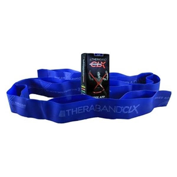 Thera-Band CLX Exercise Band 5' Blue X-Heavy