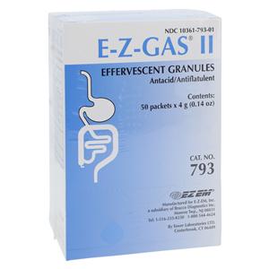 E-Z Gas II Effervescent Granule 4gm Packets 50/Bx