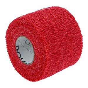 PowerFlex Athletic Tape Elastic 2"x6yd Red Non-Sterile 24/Ca