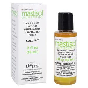 Mastisol Liquid Adhesive Adhesive EtOH/GUM Mstc/Storax/Mthyl Slcyt Clr 2oz