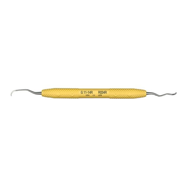 Curette Amazing Gracey Double End Size 11/14 Rigid Resin Stainless Steel Ea