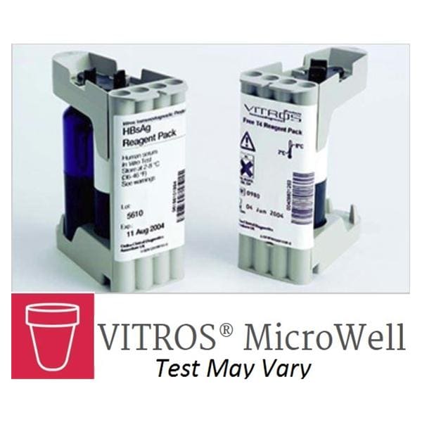 VITROS Microwell aHBc Reagent Test f/ Vtrs ECI/ ECIQ/ 3600/ 5621 100/Bx