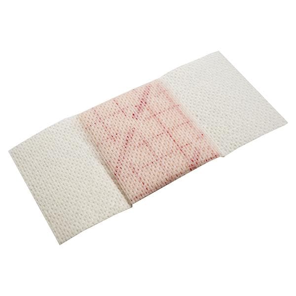 PolyMem Hydrophilic QuadraFoam Dressing 2x4" Sterile Strip Adhesive Pink LF, 5 BX/CA