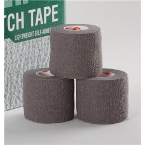 Eco-Flex Stretch Tape Elastic 2"x6yd Grey 24Rl/Ca