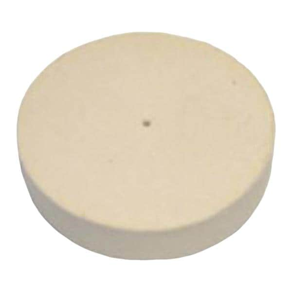 Felt Wheels Pin Hole Center Medium 3" x 1/2" Ea