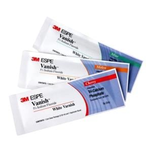 3M™ Vanish™ Varnish Bulk Pack 5% Sodium Fluoride 0.5 mL Mint White 1000/Pk