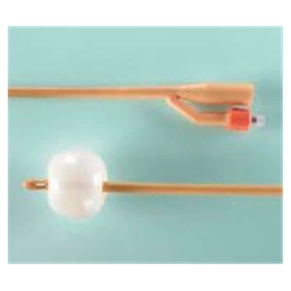 Bardex 2-Way Foley Catheter Short Round Tip Red Rubber 26Fr 5cc