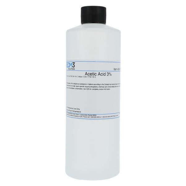 Reagent Acetic Acid 3% 16oz Ea