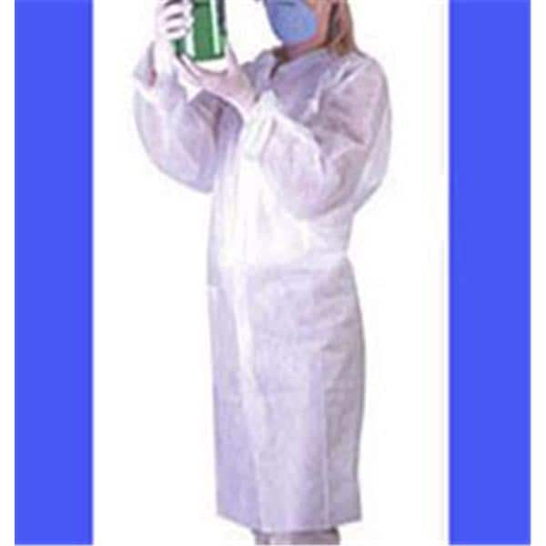 Splash Resist Lab Coat X-Large Blue 30/Ca