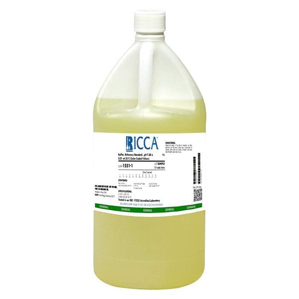 Buffer Reference Yellow pH 7.0 1gal Ea