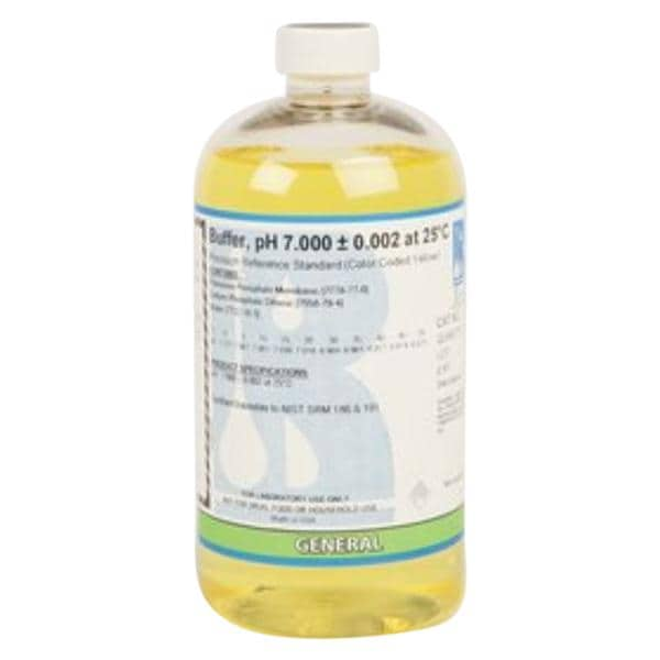 Reference Buffer Yellow pH 7.0 16oz Ea