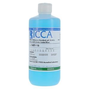 Reference Buffer Blue pH 10.0 16oz Ea