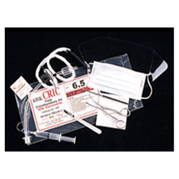 Cricothyrotomy Kit Disposable 10/Ca