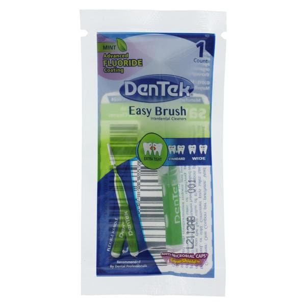 DenTek Easy Brush Cleaners Extra Tight Bags 36/Bx, 12 BX/CA