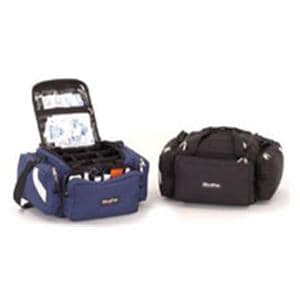 500 Medical Bag 19.5x9x14.5" Navy Blue Zipper Closure 2 Handles