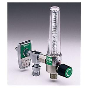 Oxygen Flowmeter Nickel-Plated Brass Ea