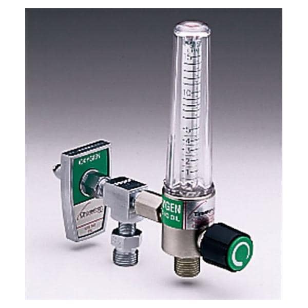 Oxygen Flowmeter Nickel-Plated Brass Ea