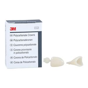 3M™ Polycarbonate Crowns Size 12 Upper Right Central Replacement Crowns 5/Bx