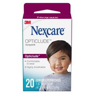 Nexcare Opticlude Cotton Eye Patch 2.5x1.87" Not Made With Natural Rubber Latex, 36 BX/CA