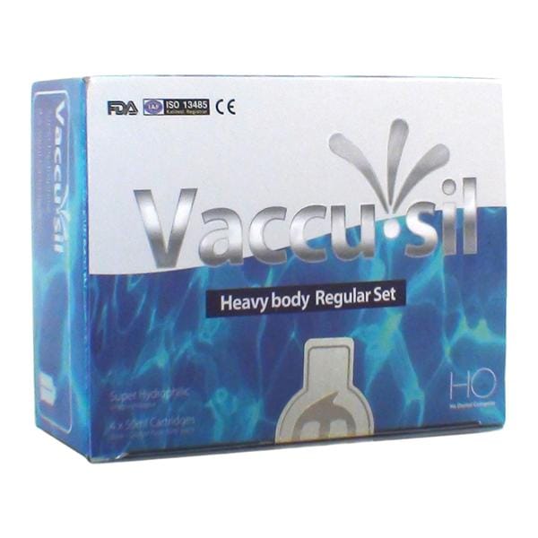 Vaccu-Sil Impression Material Regular Set 50 mL Heavy Body Refill 4/Bx